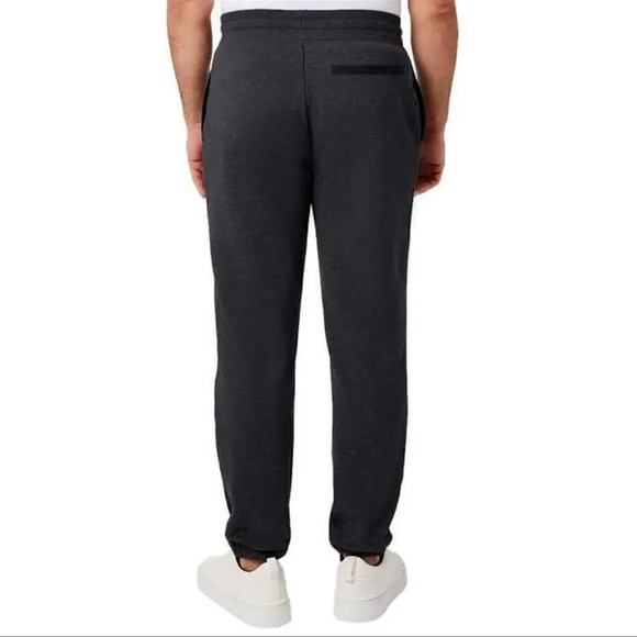 32 Degrees Men’s French Terry Jogger Black Large - Picture 2 of 5